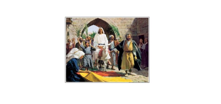 Palm Sunday Journey of Jesus – Saturday, March 28, 2026